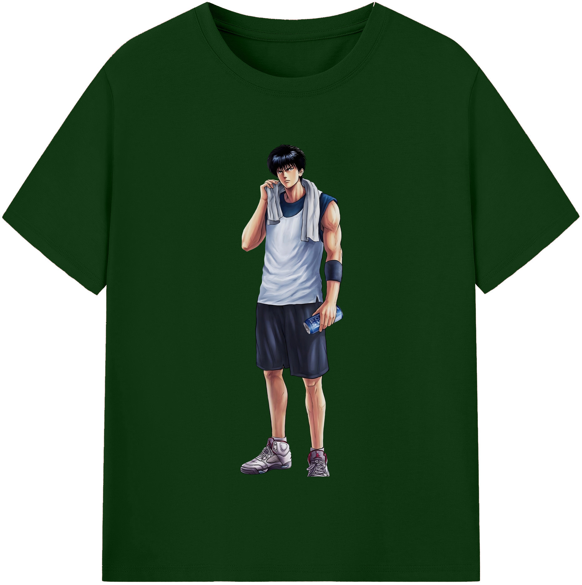 （画像用） SLAM DUNK／スラムダンク 綿100％半袖Tシャツ（フロントプリント）